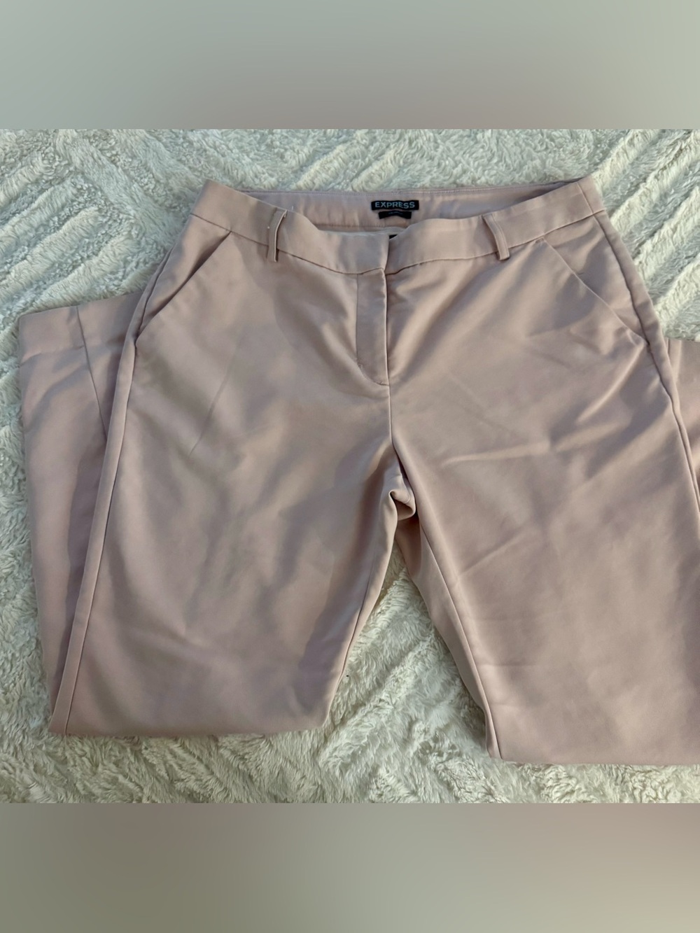 Express Columnist Light Pink Ankle Dress Pants size 10